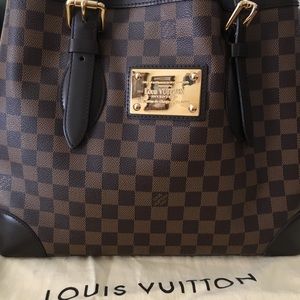 Louis Vuitton Hampstead MM Damier Ebene handbag